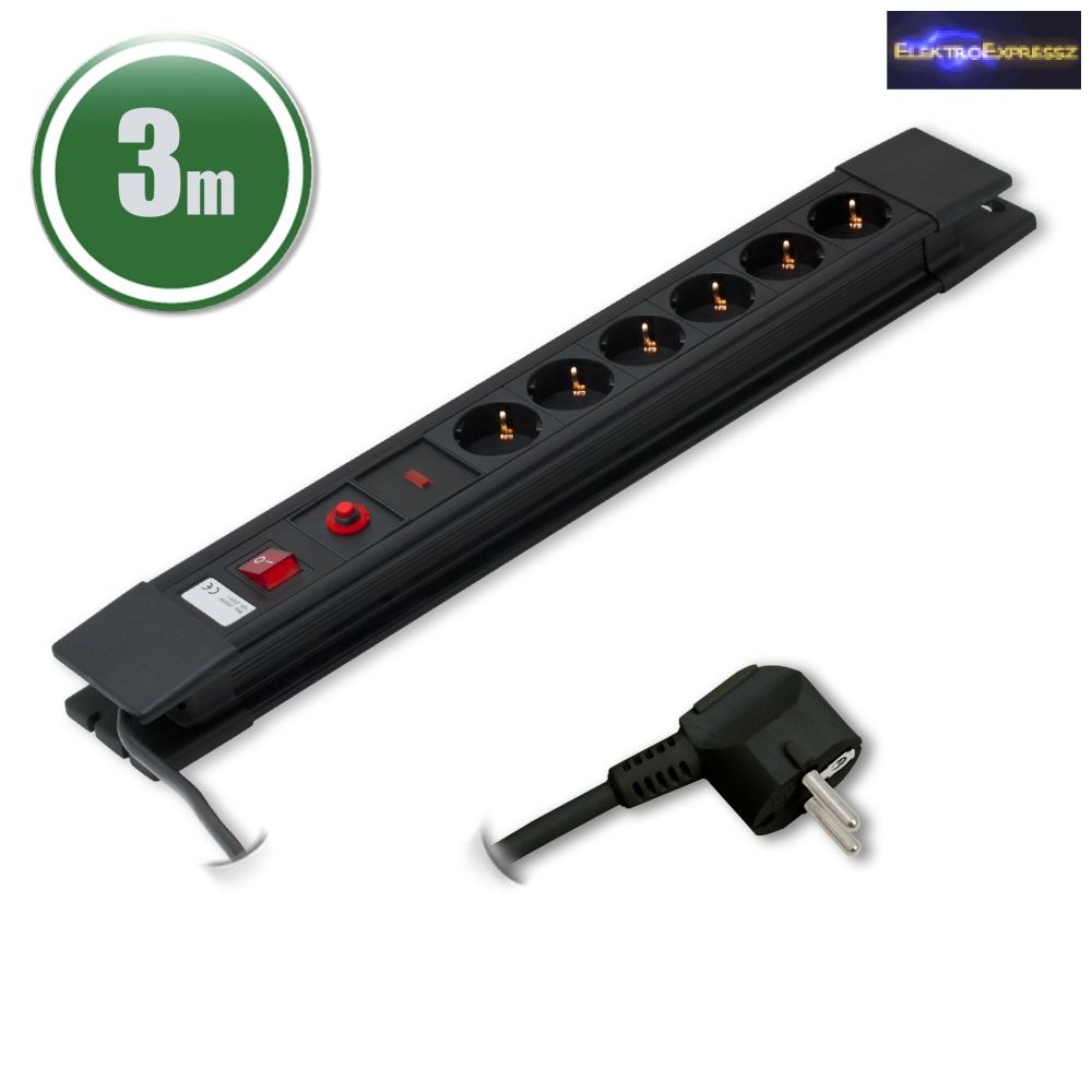 Image of 6-os elosztó túlfesz. és túláram elleni védelemmel