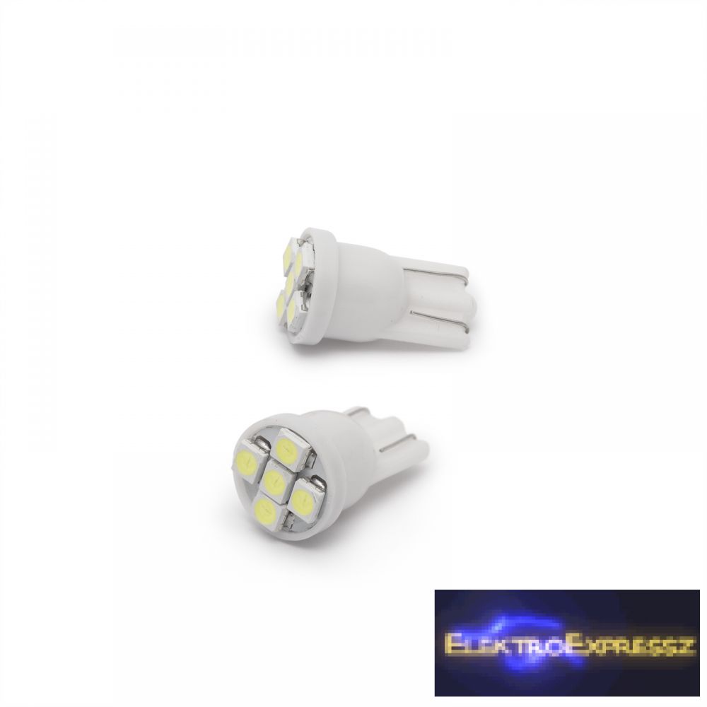 LED izzó T10 2 db/bliszter