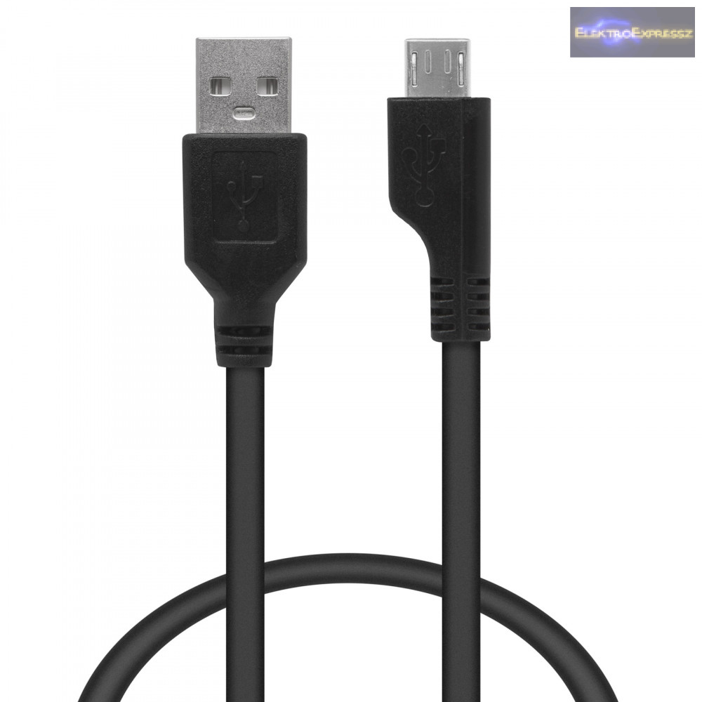 Image of Adatkábel - micro-USB - műanyag bevonat - 6 színben