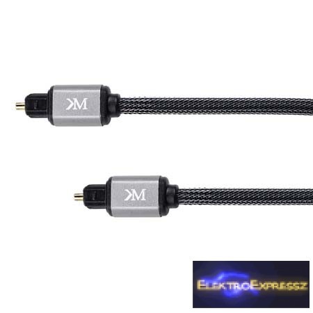 TOSLINK - TOSLINK optikai kábel 1m Krüger & MATZ TOSLINK - TOSLINK optikai kábel 1m Krüger & MATZ