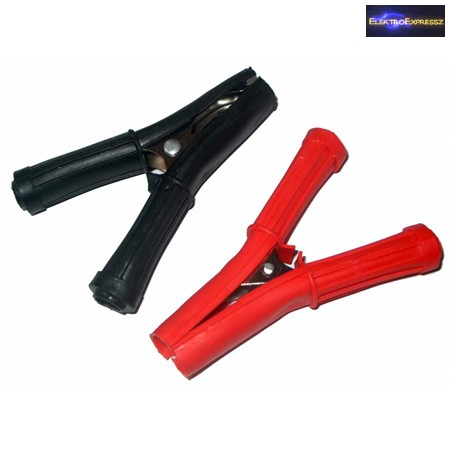 Image of Szigetelt akkumulátor csipesz 30A piros -fekete
