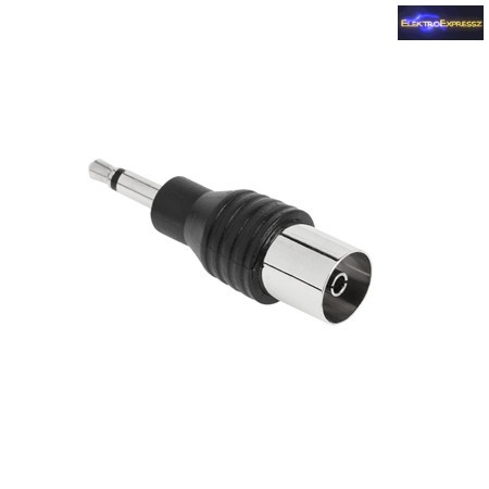 Image of 3,5mm JACK dugó -> Antenna aljzat átalakító