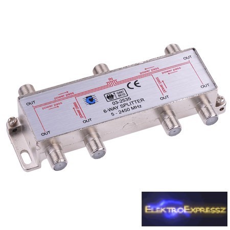 Image of Hat utas szatelit splitter. 5-2500MHz