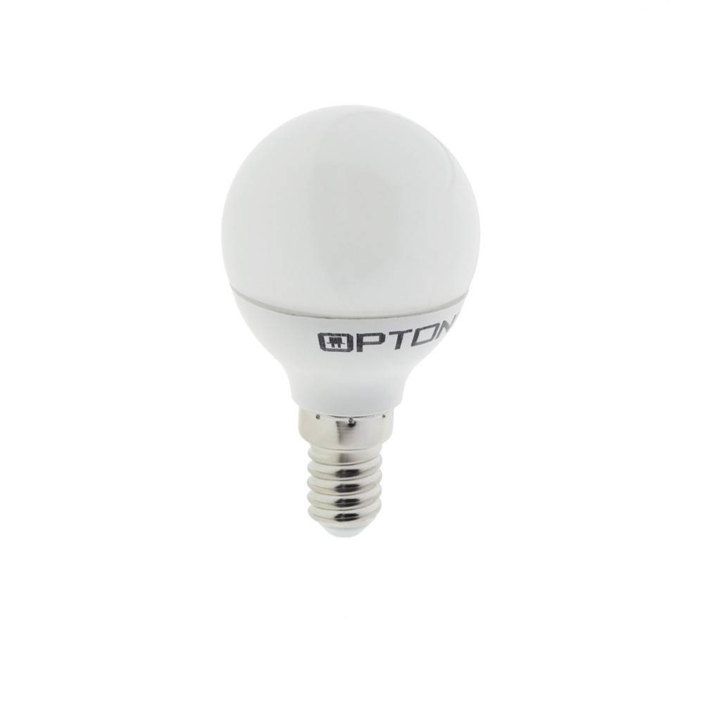 LED gömb, E14, 4W, 230V, fehér fény LED gömb, E14, 4W, 230V, fehér fény