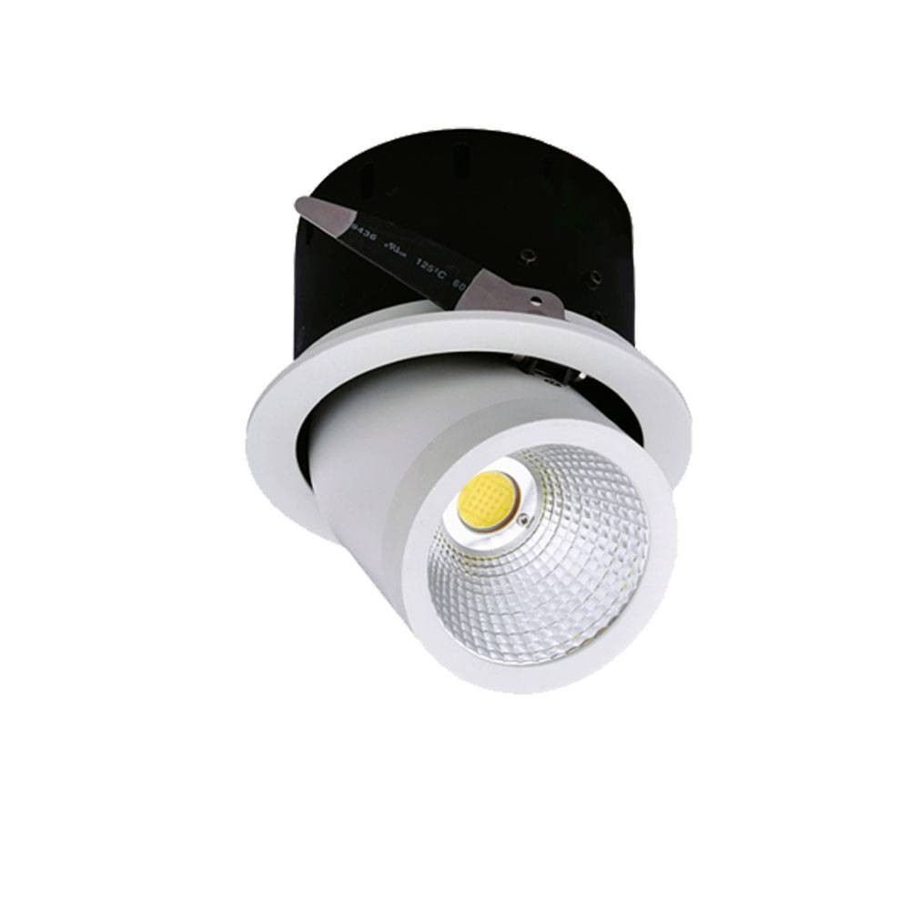 LED spotlámpa, 35W, COB, forgatható, semleges fehér fény