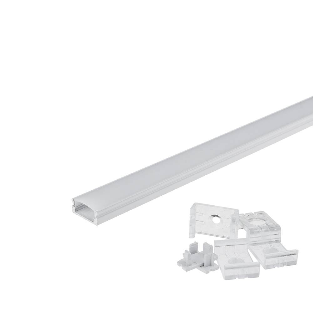 LED szalaghoz alumínium profil 6 mm - 1 m