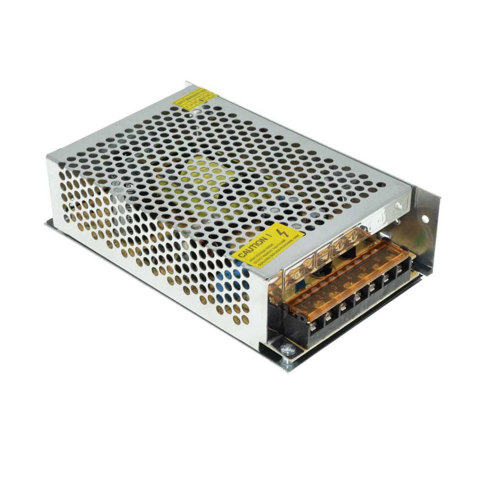 Tápegység LED szalagokhoz 120W, 10A, 12V DC, IP20, fém ház